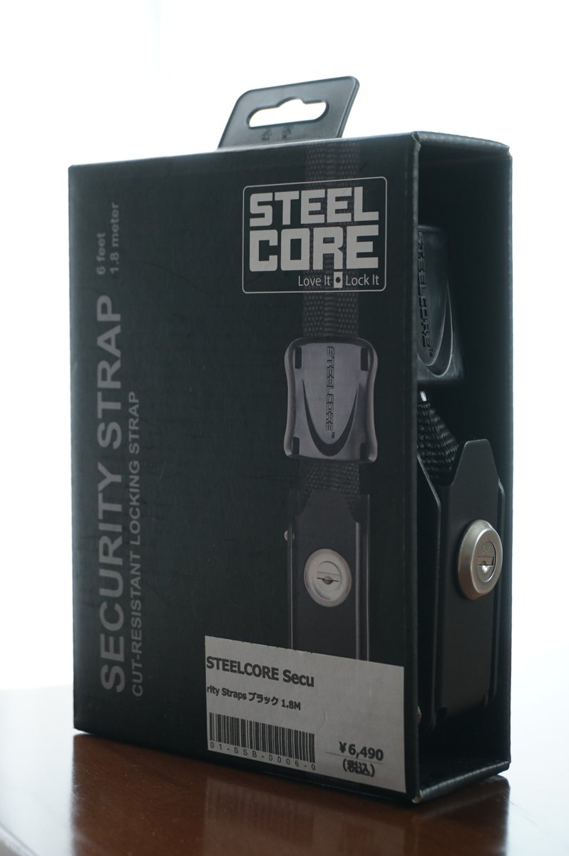 cobayuri's tweet image. これはめっちゃ使える！！
後日カルカル@karu2mag でインプレします！！
#steelcore　#securitystrap　#盗難防止　＃ツアラテック