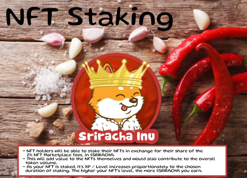 The Vision
Built on trust and transparency. Created out of passion by a few Sriracha-loving crypto nerds who wanted to do something new and different.
DYOR:
srirachainu.com

#StrongerTogetherAlliance #NFTCommunity #BNB #NFTs