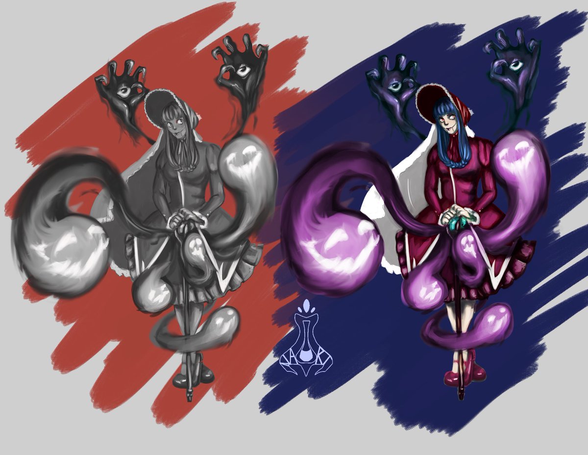 Character design practice that ended up taking all day (: 

#characterdesign #conceptart #digitalart