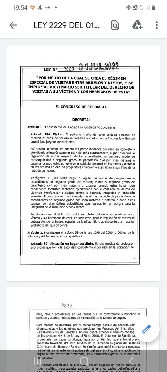 🚦ULTIMA HORA/ Nueva Ley 2229 de 2022 regula visitas de abuelos y nietos:👇👇👇👇👇👇👇👇👇👇