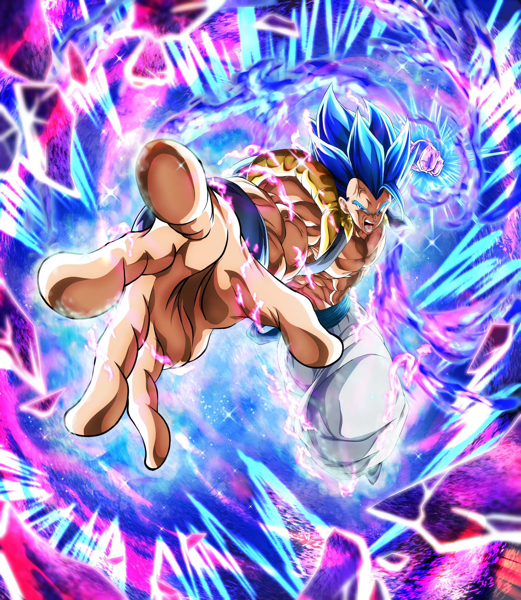 スーパードラゴンボールヒーローズ ゴジータ：ゼノ イラスト 額