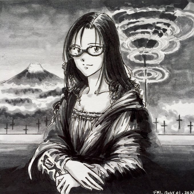 モナリザのtwitterイラスト検索結果 古い順