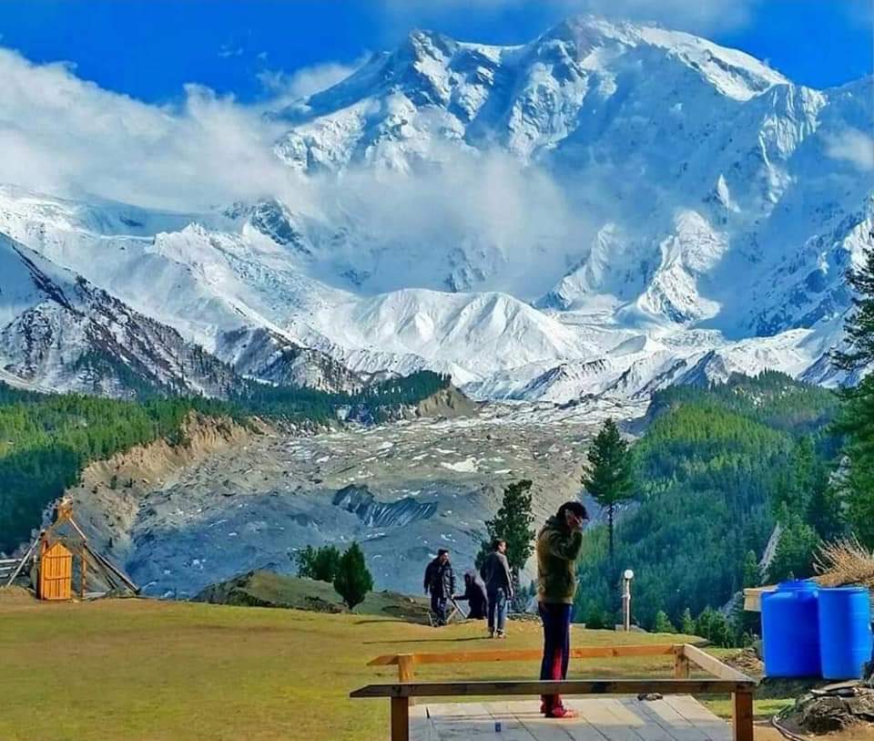 #FairyMeadows bass camp of killer mountain Nanga Parbat located in Diamer Gilgit-Baltistan #Pakistan 🇵🇰