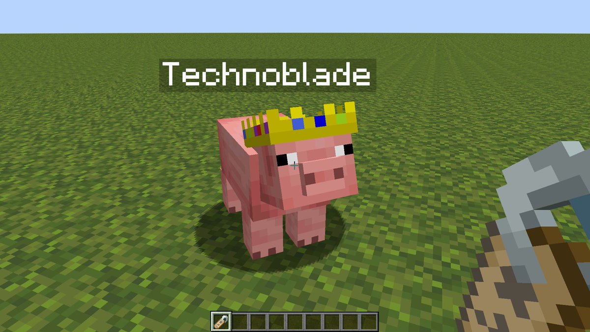 Petition · “Technoblade never dies!” splash text to be added into Minecraft  ·