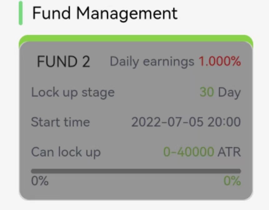 🥳🥳Congratulations‼

💥In the past, the response of #Fund1 was very enthusiastic, and it was sold out in just two minutes‼🎉🎉

Next, #Fund2 will be launched at 20:00 on July 5th 

📢For those who have not yet successfully purchased the #Fund, Hurry up and prepare to buy $ATR
