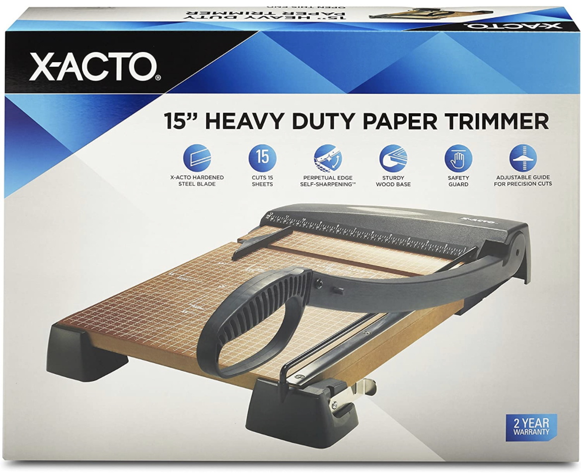 DesktopFlea's tweet image. Save big on an X-ACTO Paper Trimmer! Originally $140.59, you pay $44.99! #ad                Get it here: amzn.to/3R8Ky3u