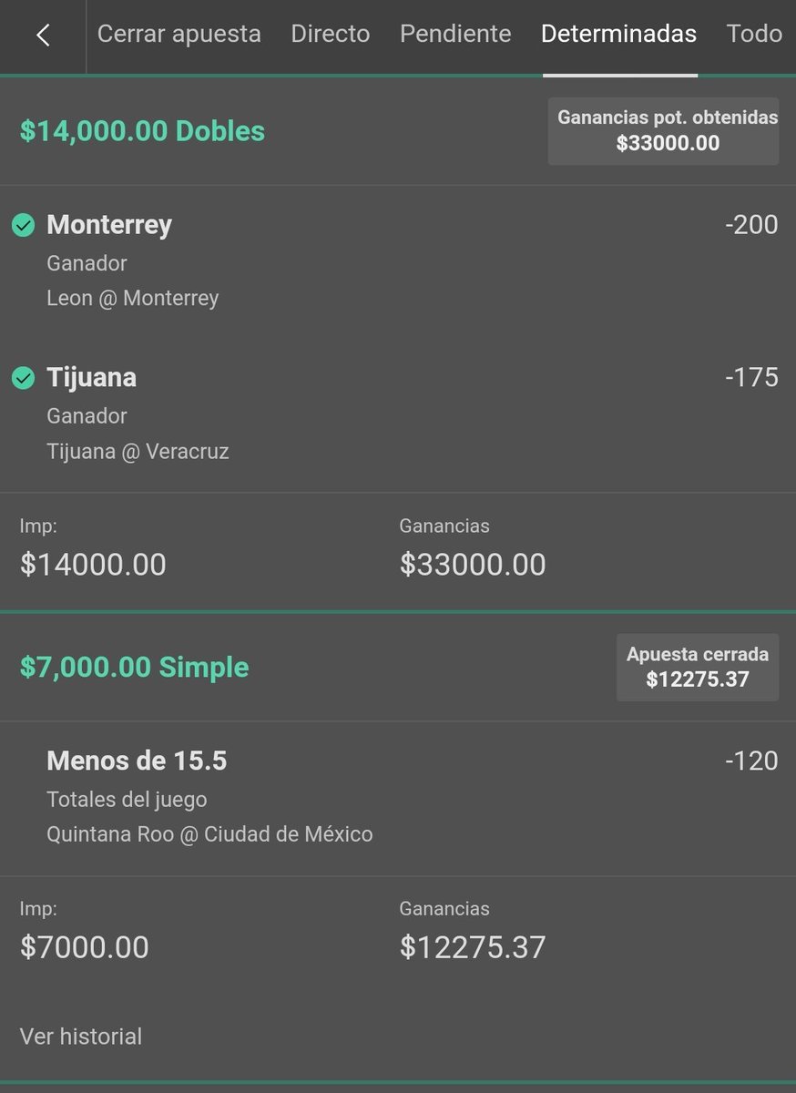 beisbolpicks's tweet photo. Seguimos cobrando y cobrando 🤑.

Le podrán llamar buena racha pero yo le llamo trabajo y constancia, aca se gana y se gana bien 😎.

Seguimos perfectos🔥

✅ Under 15.5 México (-120)
✅ Monterrey + Tijuana (+135)

🚨220 interacciones y les dejo de #freepick mi siguiente verde 💵 https://t.co/5sA0GeFOPA