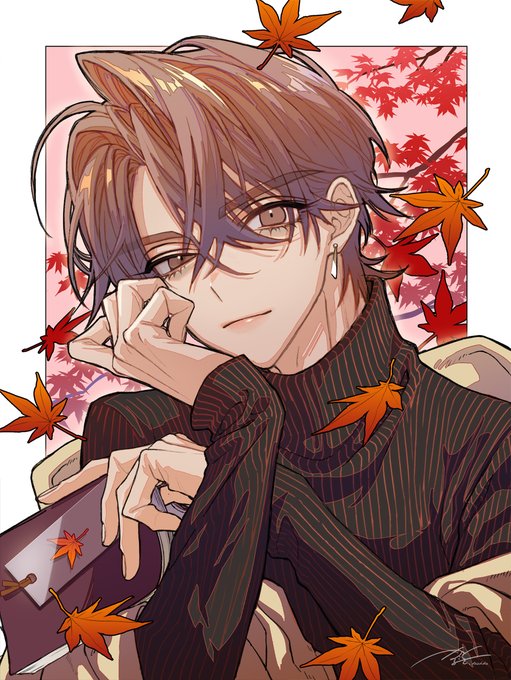 「茶髪 紅葉」のTwitter画像/イラスト(人気順)