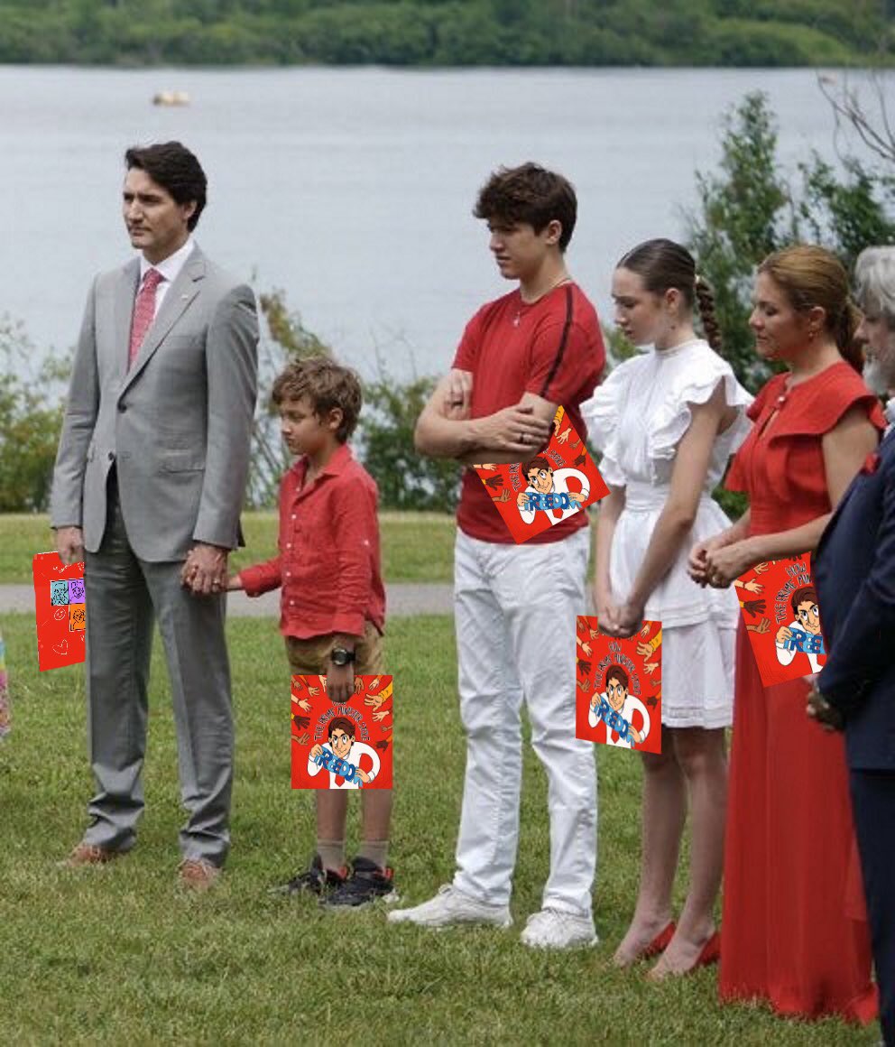 No wonder @JustinTrudeau and his family looked so miserable yesterday. They’ve all read my book! Let’s make this one go #Viral lol. #sorrynotsorry #TrudeauIsDestroyingCanada #TrudeauNationalDisgrace #CanadaDay #cdnpoli #CanadaDay2022