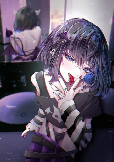 skeb「へへ…男の娘でした~」 