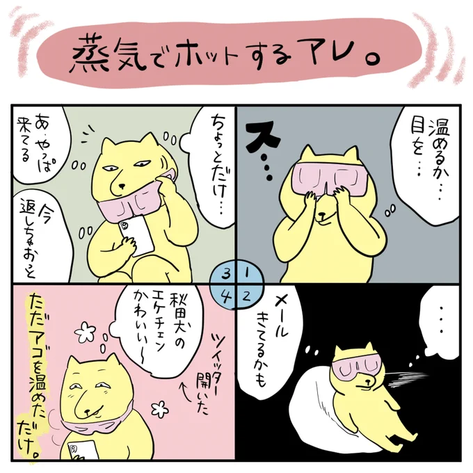 蒸気でホットなアイのマスク 