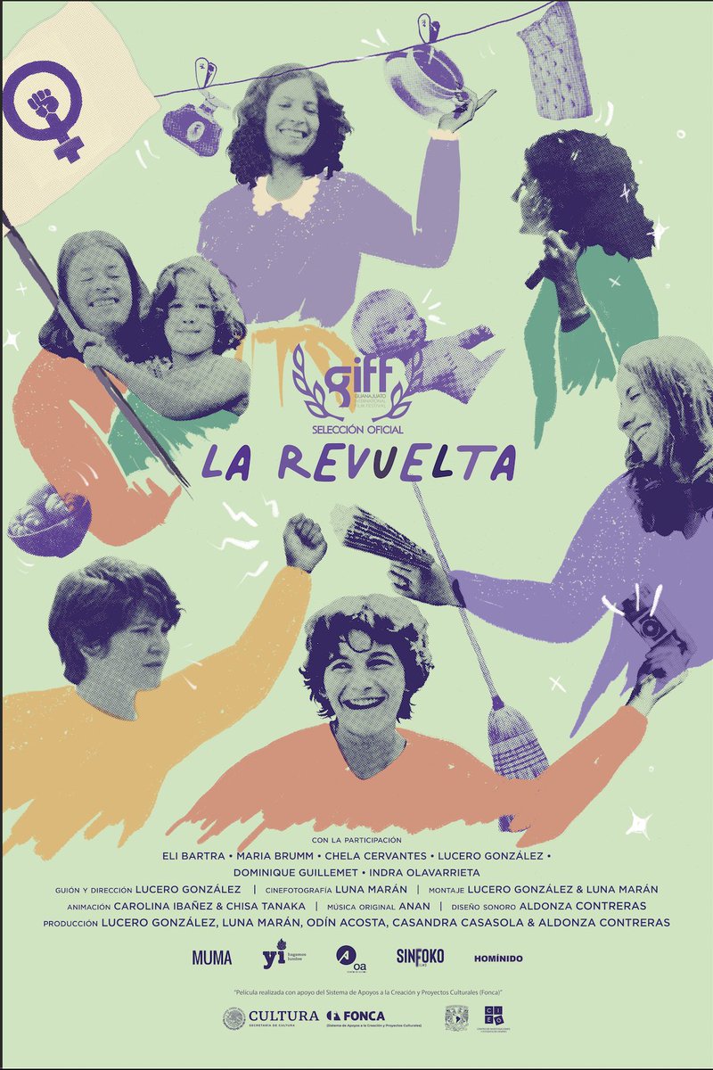 ¿Cuándo pensamos en cambiar el mundo, con quienes lo pensamos? 

LA REVUELTA
Próximamente en <a href="/giffmx/">Guanajuato Film Fest</a> 

Una producción del Museo de Mujeres Artistas, YI Hagamos Lumbre, <a href="/SinfokoFilms/">SinFoko Films</a>, <a href="/oasonido/">OA Sonido</a> y Homínido con el apoyo de #FONCA,
<a href="/CIEGUNAM/">CIEG UNAM</a> , <a href="/LuchadorasMX/">Luchadoras</a>
museodemujeres.com/es/