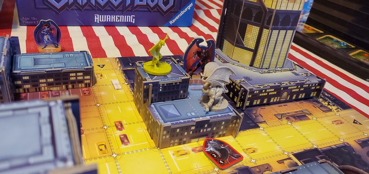 TabletopUnited's tweet photo. @RavensburgerNA game of Disney Gargoyles: awaken has great table presence.

Which other games have great table presence? https://t.co/GntIoYhK7X