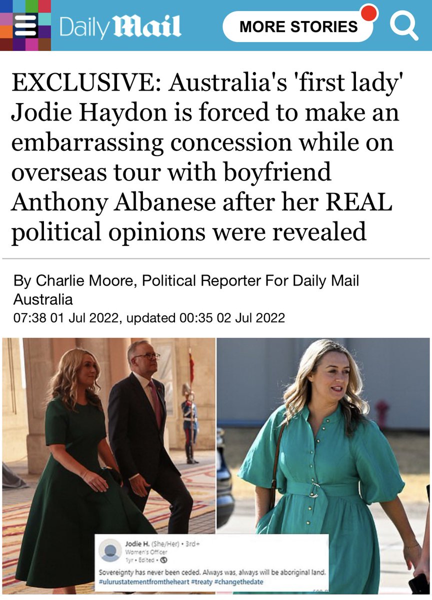 Dear ladies, make sure you never voice any political opinions, just in ...