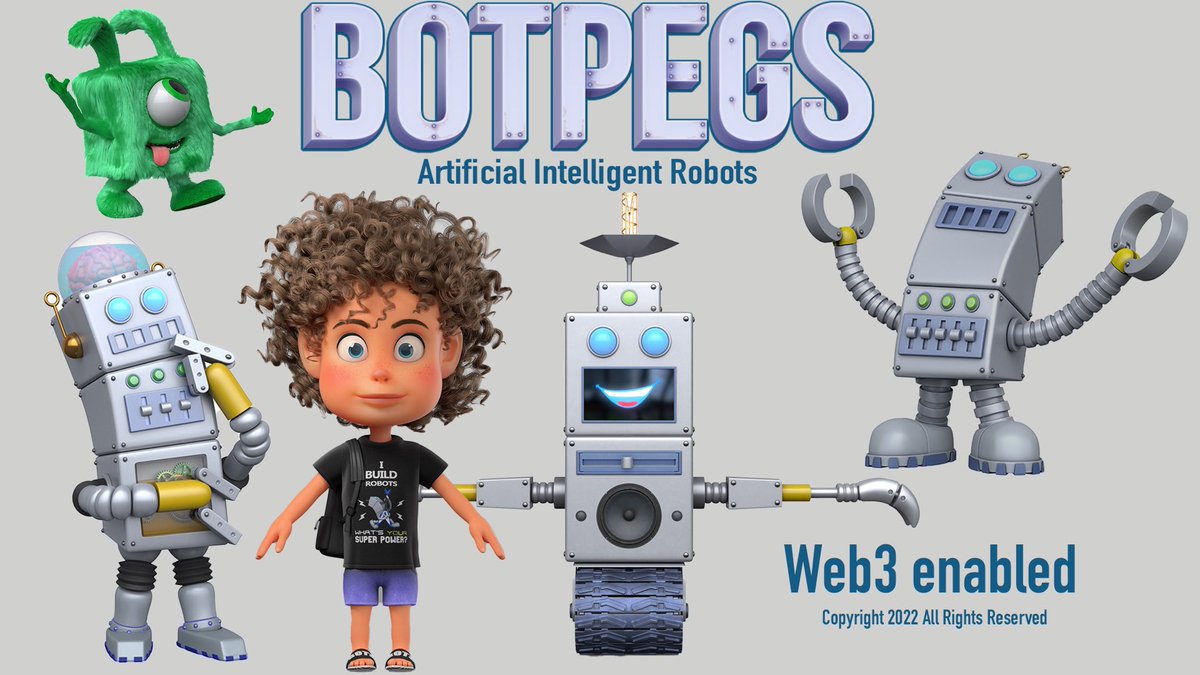 The goal is for you to use AI and tell your own story! Never forget the goal ;) #botpegs #ai #Algorithm #ArtificialIntelligence #blockchain #ml #codinglife #Metaverse