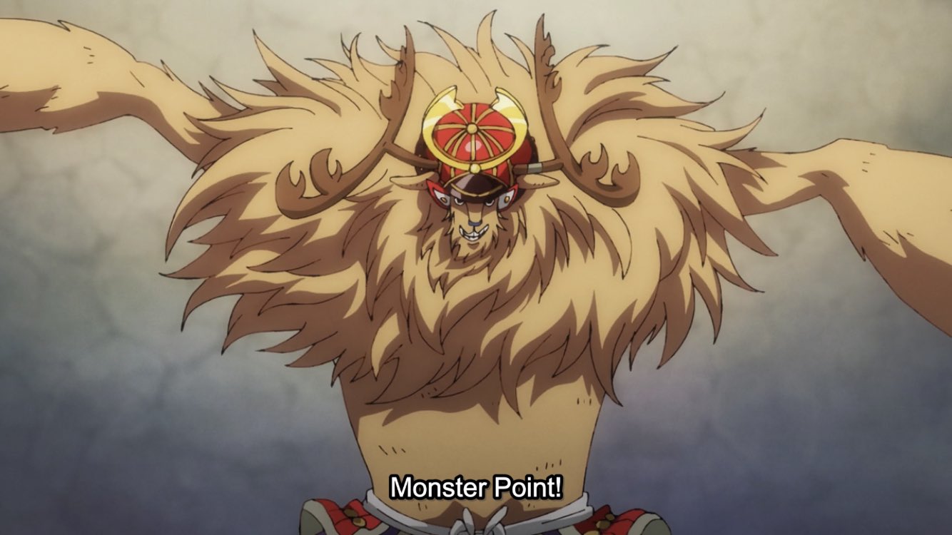 Maria🌞 on X: ✨MONSTER POINT✨ Werewolf! Chopper 👀✨ #ONEPIECE   / X