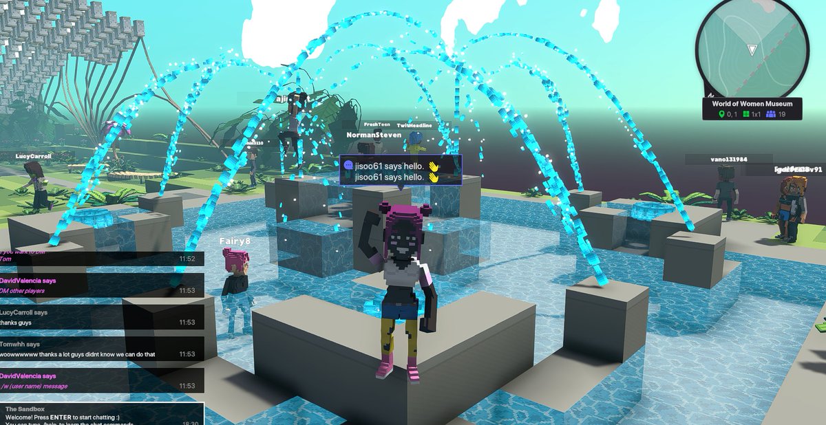 jisoosmith2's tweet photo. @TheSandboxGame @worldofwomennft awesome! I just participated in the #BelongingWeek contest for a chance to win a Belonging Crown NFT! Check out my screenshot below!
👇 https://t.co/rBszKhQ41w