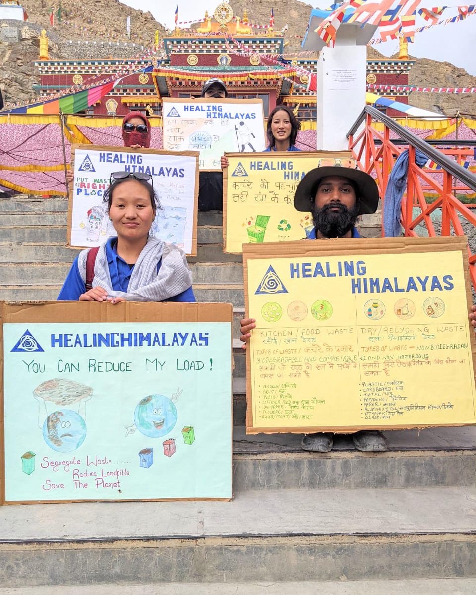 Multiple approaches to reach 100% waste segregation &amp; minimalism at the highest subdivision of the world 

Kaza is doing decently good especially when we get support from local panchayat, administration &amp; Rimpoche 

#HealingHimalayas