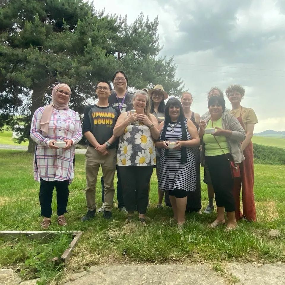 tadousay's tweet photo. These beautiful smiling faces fill my heart. They honor me by letting me walk this journey with them, and I will miss seeing them every day. But this is not "goodbye." It's only "until next time." #academiclife #proflife #uidaho #STEMEdGroup #somuchfood #5countries https://t.co/N6QPYZ9VC8