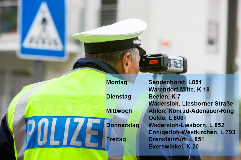 polizei_nrw_waf's tweet photo. Haben Sie eine schöne Woche.
#Geschwindigkeitsmessung #Blitzer #Geschwindigkeitsmessstellen #Geschwindigkeitsüberwachung #Messstellen #Verkehrsüberwachung #PolizeiWarendorf #Radarkontrollen https://t.co/3DJdHliu4k