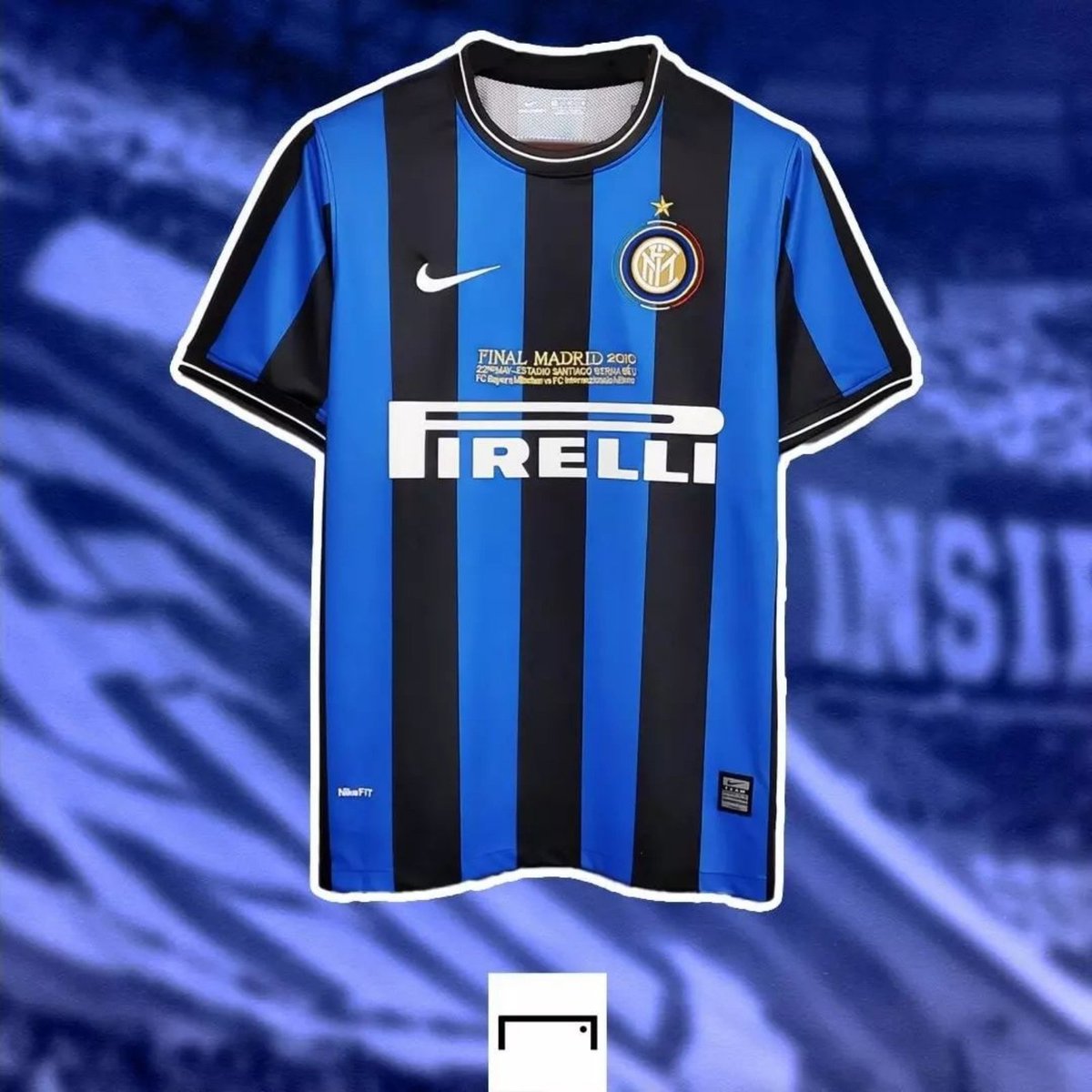 Siapa pemain yang langsung Anda ingat begitu melihat jersey ini? ⚫🔵

#Inter