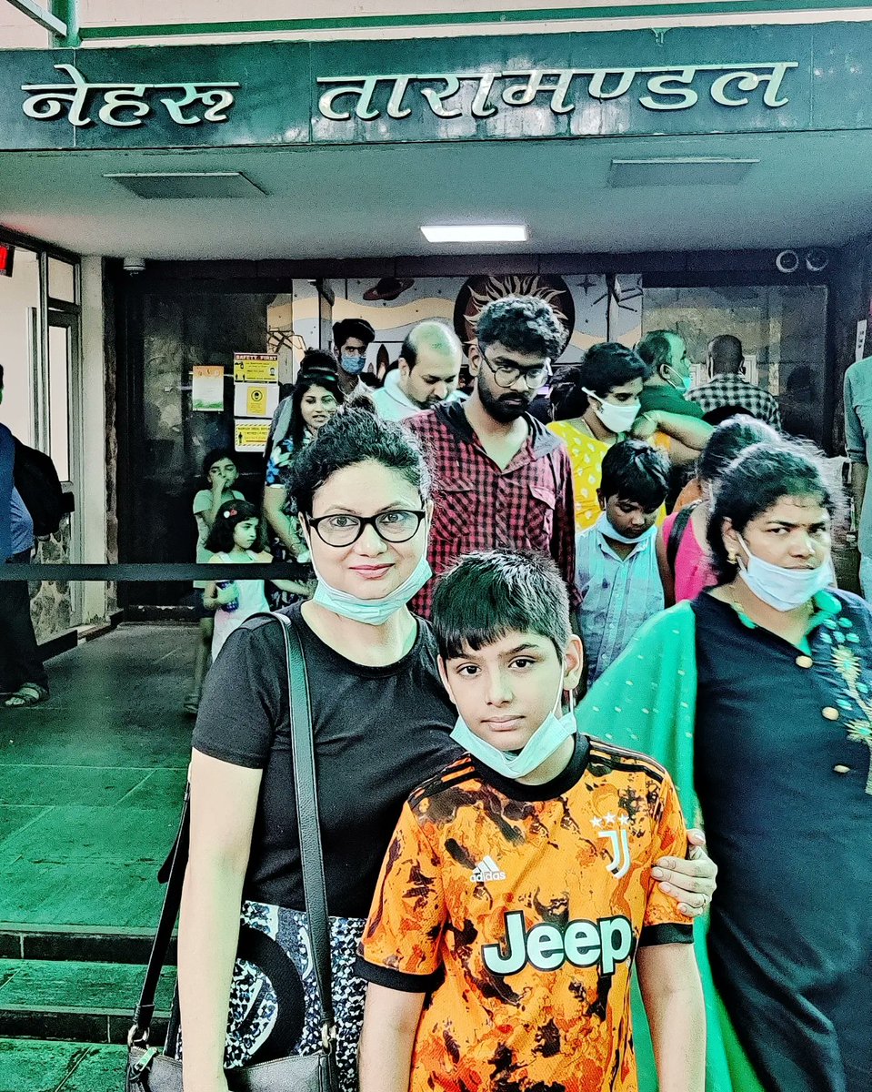 Probasibangali's tweet photo. #weekend trip to #nehru Planetarium and then to #Wengers 

#saturday well spend with #family https://t.co/i8GXCsGcQl