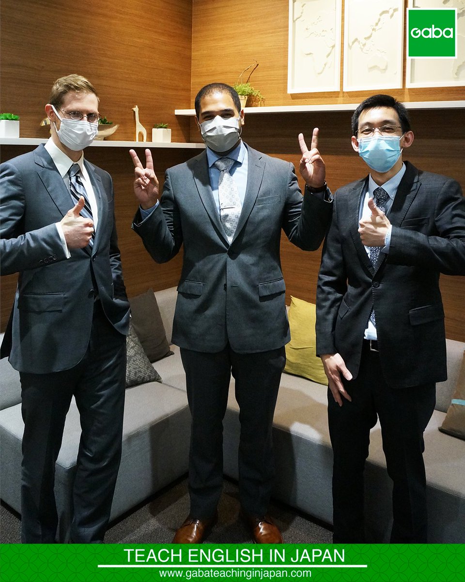 GabaJapan's tweet photo. Congratulations to our three newest instructors joining Gaba! We wish them the best as they begin their teaching journey with us. If you are interested in becoming part of the team, go to our website below:
https://t.co/dyAHzuimqp
#Gaba #newInstructors #teachinginJapan https://t.co/XtH4MChw6l
