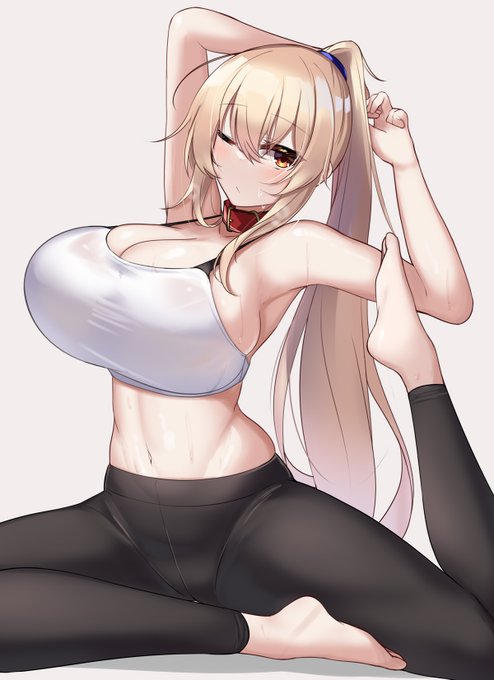 これはヨガる首輪ちゃん 