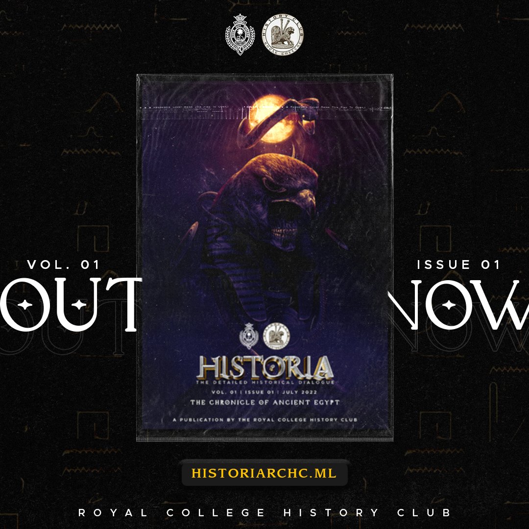 RCHC_1930's tweet photo. The Inaugural Edition of Historia, The 1st ever Historical E-Magazine series published by a school in Sri Lanka, is now Launched with an immersive experience.

Click the link below to view the magazine
https://t.co/pNJaaAdJFc

#Historia
#RCHC2
#RedefiningHistory https://t.co/jxPTw3Dh8L