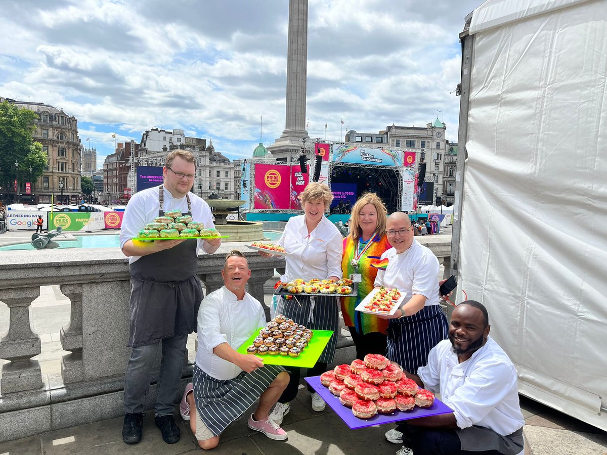 Well, yesterday was suitably epic 🏳️‍🌈🍩😋💖 #PrideInLondon