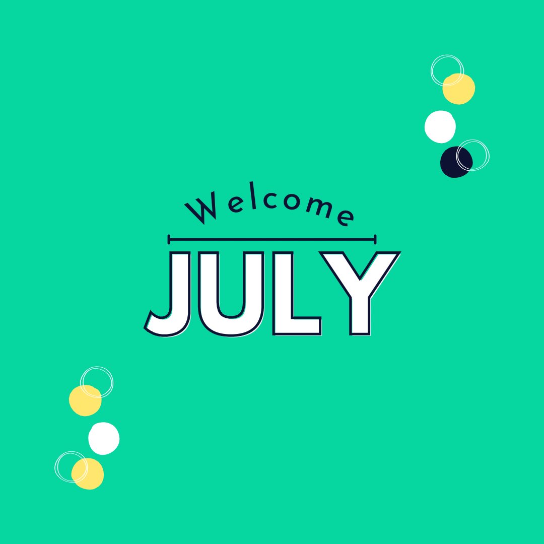 afrikathon's tweet photo. Welcome to July and the second half of the year 🥳

Happy new month tribe! 🥂💙💚

#newmonth #july https://t.co/2Sqen3sAUQ