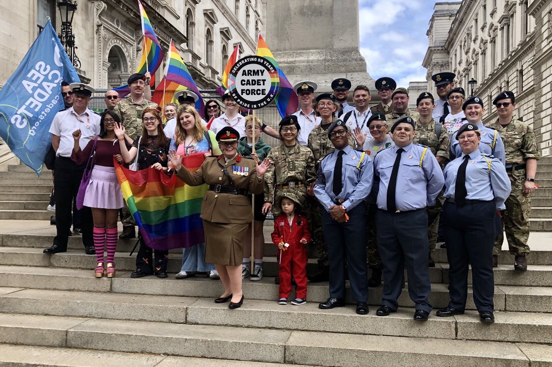 As Pride events come to a close we should remember our impact as allies to each other. Support others being themselves and feeling accepted within our society and our Cadet Forces. None of us are just one thing. We have dynamic identities which need to be valued to thrive. #Pride