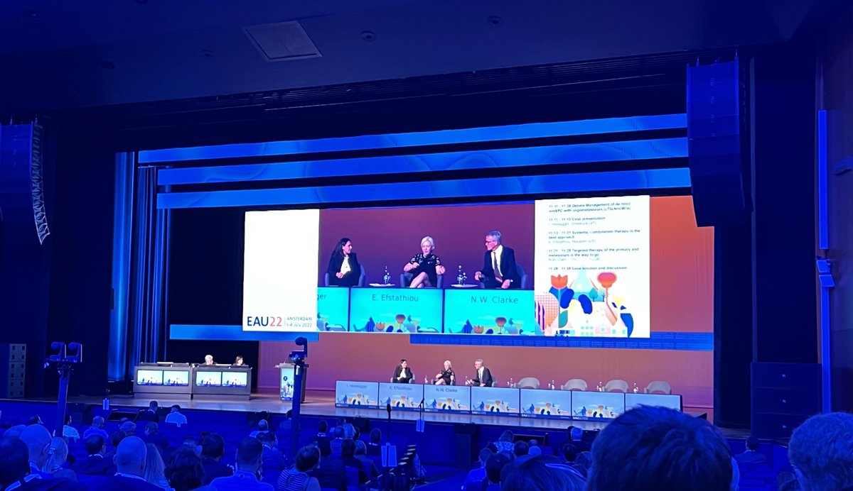 Great job @Uroweb! This is the way to go at #EAU22 „Management of mHSPC“ including @Tilki_De @EfstathiouEleni