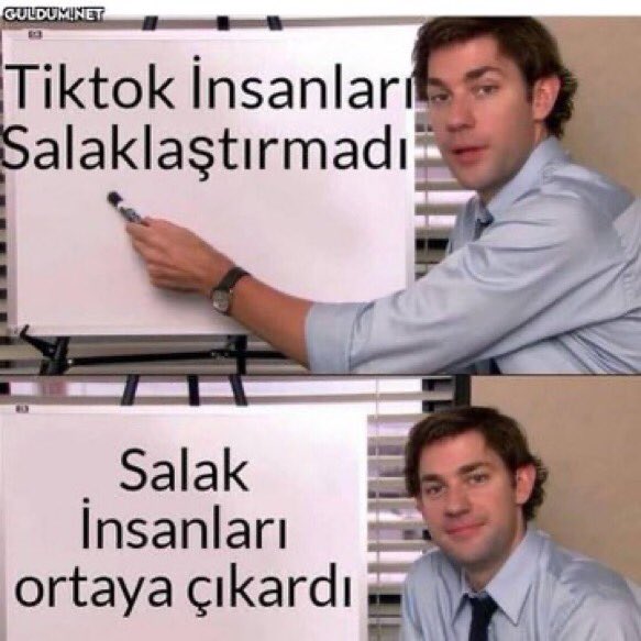 Şu mükemmel tespiti bırakalım şuraya 

 #TikTok