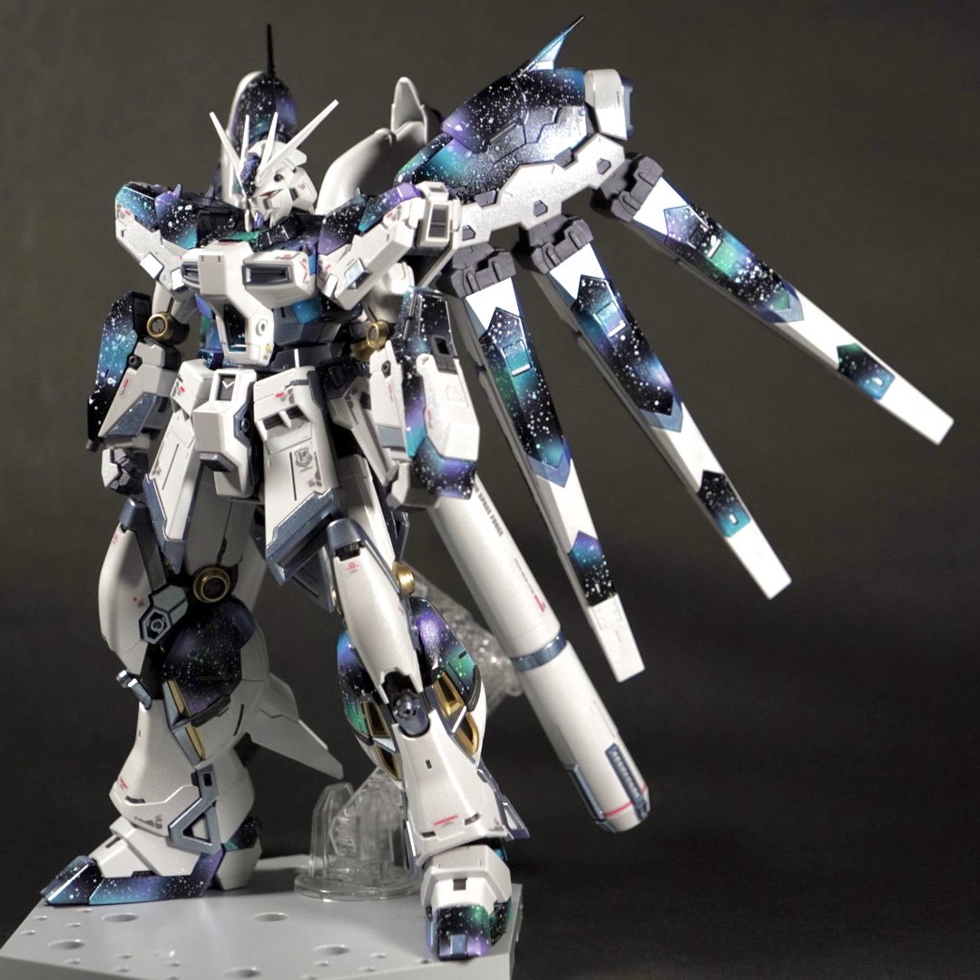 _saotg_'s tweet image. RG 1/144 Hi-νガンダム -GALAXY-

↓ツリーへ続く↓