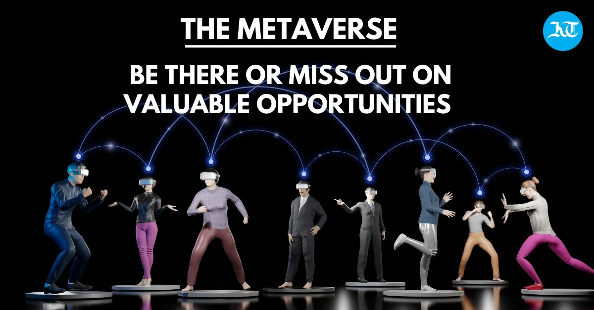 khaleejtimes's tweet image. #MetaDecrypt2022: Companies that fail to avail opportunities that #Metaverse offers for their businesses will either lose sizable portions of their revenues or become totally obsolete

#Dubai #UAE #business #technology #museumofthefuture 

khaleejtimes.com/tech/the-metav…