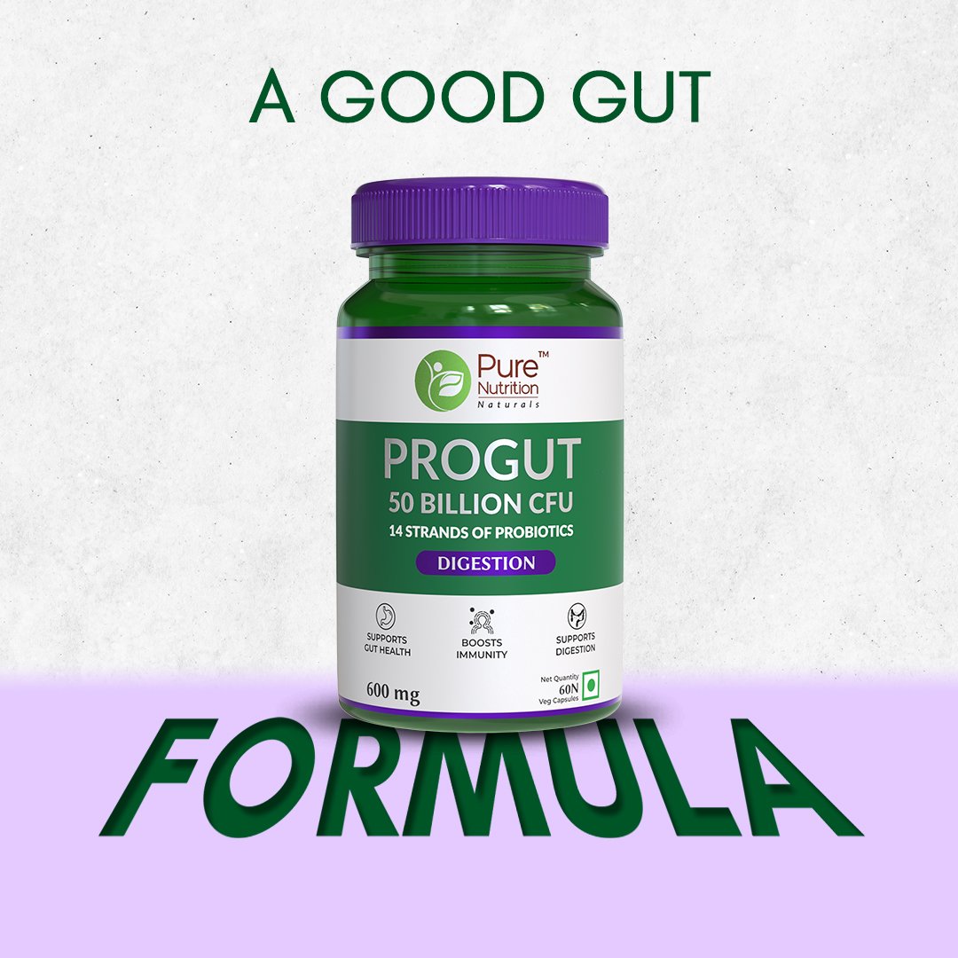 PureNutritionMe's tweet photo. With 14 strains of probiotic bacteria to improve gut health, #PureNutritionIndia's Progut 50 billion CFU helps prevent the growth of harmful bacteria and improve digestion.
And, to shop your favorite products, visit the link in the bio!
#PureNutrition https://t.co/3iX0sQdxTP