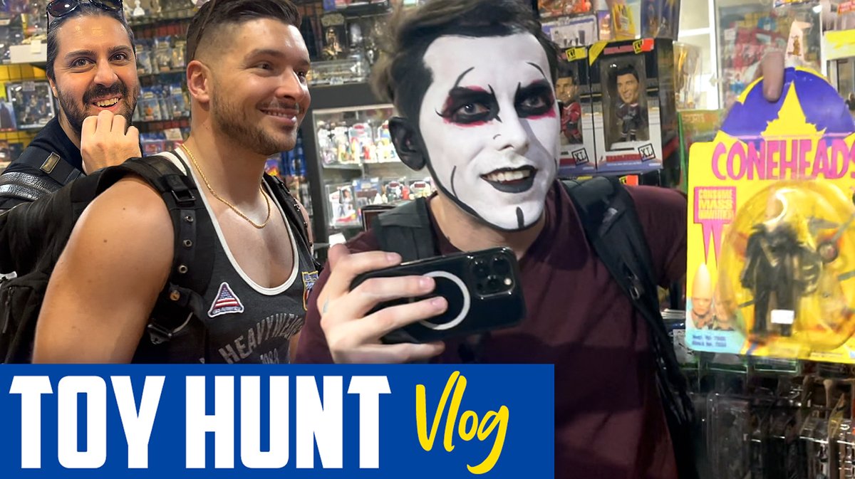 BRAND NEW TOY HUNT! Ft. @DanhausenAD & @emiliosparks in Vegas! Watch: youtu.be/od1nOOLtYfc