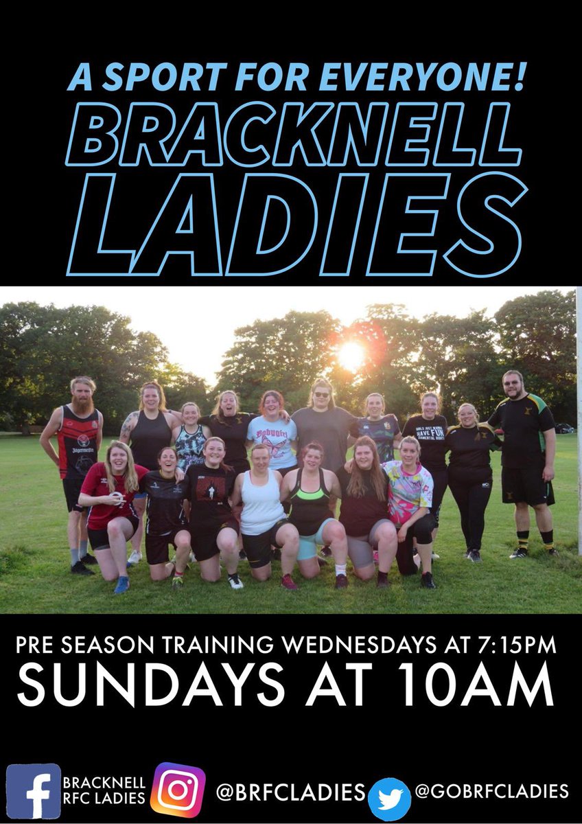 Not sure what to do today? Join us for preseason training?
#rugbywomen #berkshirerugby #rugby #rugbyladies #preseasonfitness