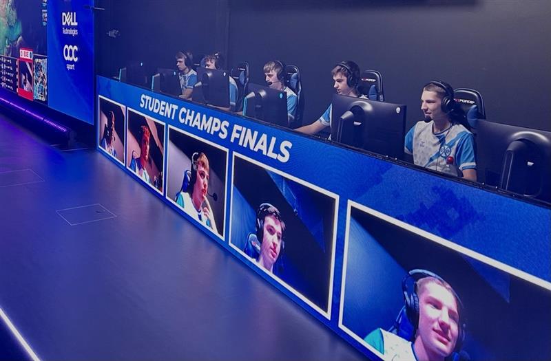 Our League of Legends final underway