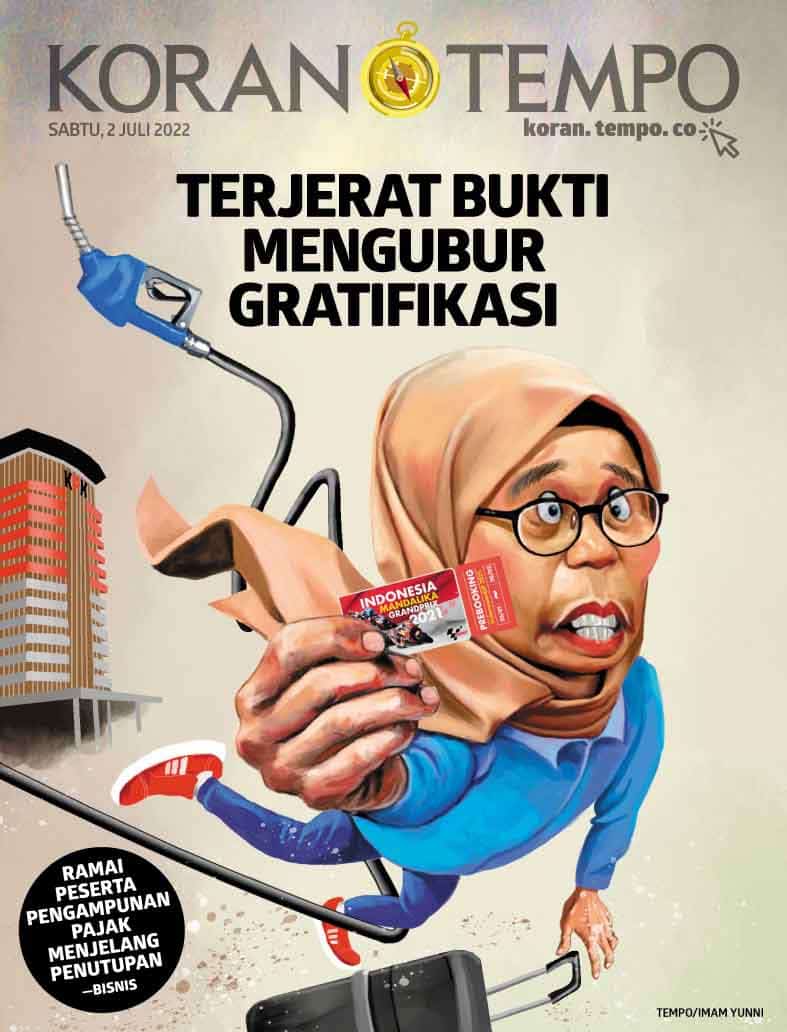 KORAN TEMPO
Sabtu, 2 Juli 2022.

BERITA UTAMA
Manipulasi Bukti Pelesiran Lili

Baca berita selengkapnya di situs koran.tempo.co

Dukung independensi Tempo dengan menjadi pelanggan.

Informasi berlangganan Klik langganan.tempo.co atau hubungi:
08771146002
08121283676