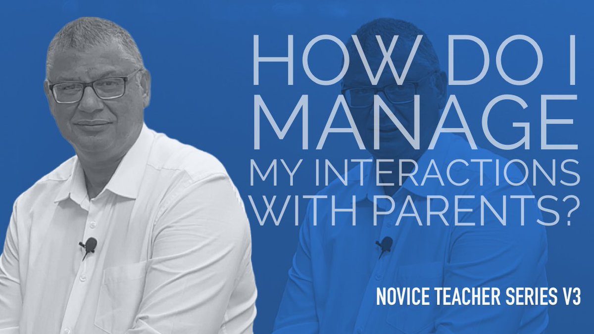 Juan Benjamin (@teachingconnect) on Twitter photo New video in our novice teacher series is now available on "How do I build a relationship with parents? 🤷🏼♀️🤷🏽♂️"
youtu.be/8VxSCHW7tec
<a href="/WCED_Districts/">WCED_CD Districts</a> <a href="/WCEDnews/">WCEDNews</a> <a href="/donovanmackier/">#Milmack</a> @denisewesso <a href="/kurtminnaar/">Kurt Minnaar</a> @jeanette_harker <a href="/yvettemikayla/">Yvette Ehrenreich</a> New video in our novice teacher series is now available on "How do I build a relationship with parents? 🤷🏼♀️🤷🏽♂️"
youtu.be/8VxSCHW7tec
<a href="/WCED_Districts/">WCED_CD Districts</a> <a href="/WCEDnews/">WCEDNews</a> <a href="/donovanmackier/">#Milmack</a> @denisewesso <a href="/kurtminnaar/">Kurt Minnaar</a> @jeanette_harker <a href="/yvettemikayla/">Yvette Ehrenreich</a>