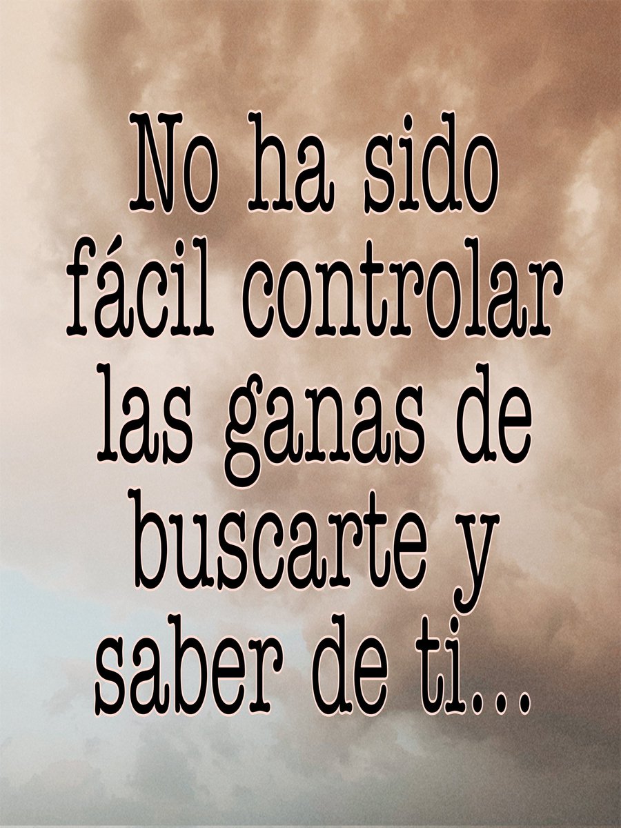 Cada día me cuesta más...