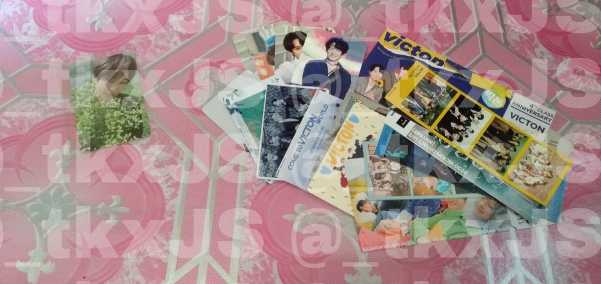 _tkxJS's tweet image. แจกยกเซท ออกค่าส่งเองเซทละ 60 บาท
#VICTON 
#Hanseungwoo #x1 
#SEJUN #CHAN #byungchan 
#hanse #SUBIN #seungsik