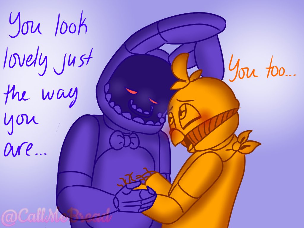 Bunnii🏳️‍🌈 on X: [TW Some blood] . . . Ba-dump, Withered Chica