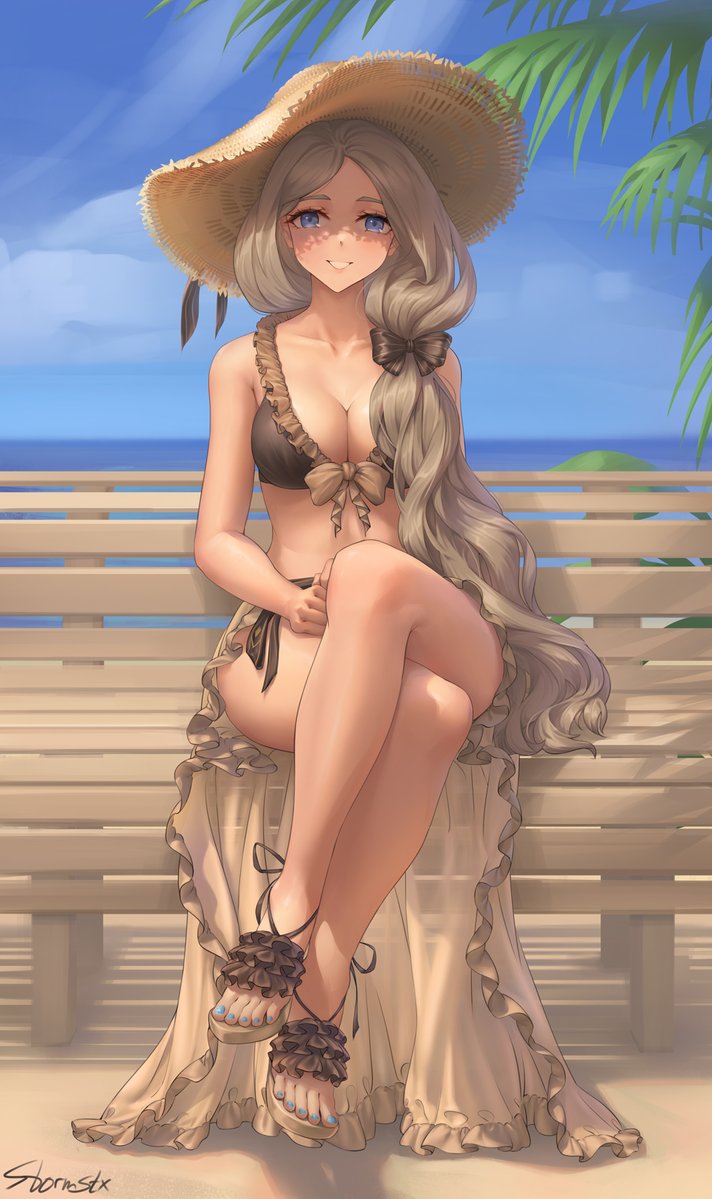 Summer Mercedes from Fire Emblem, commission for <a href="/Giggles13578/">Giggles</a> 
#FireEmblem #Mercedes