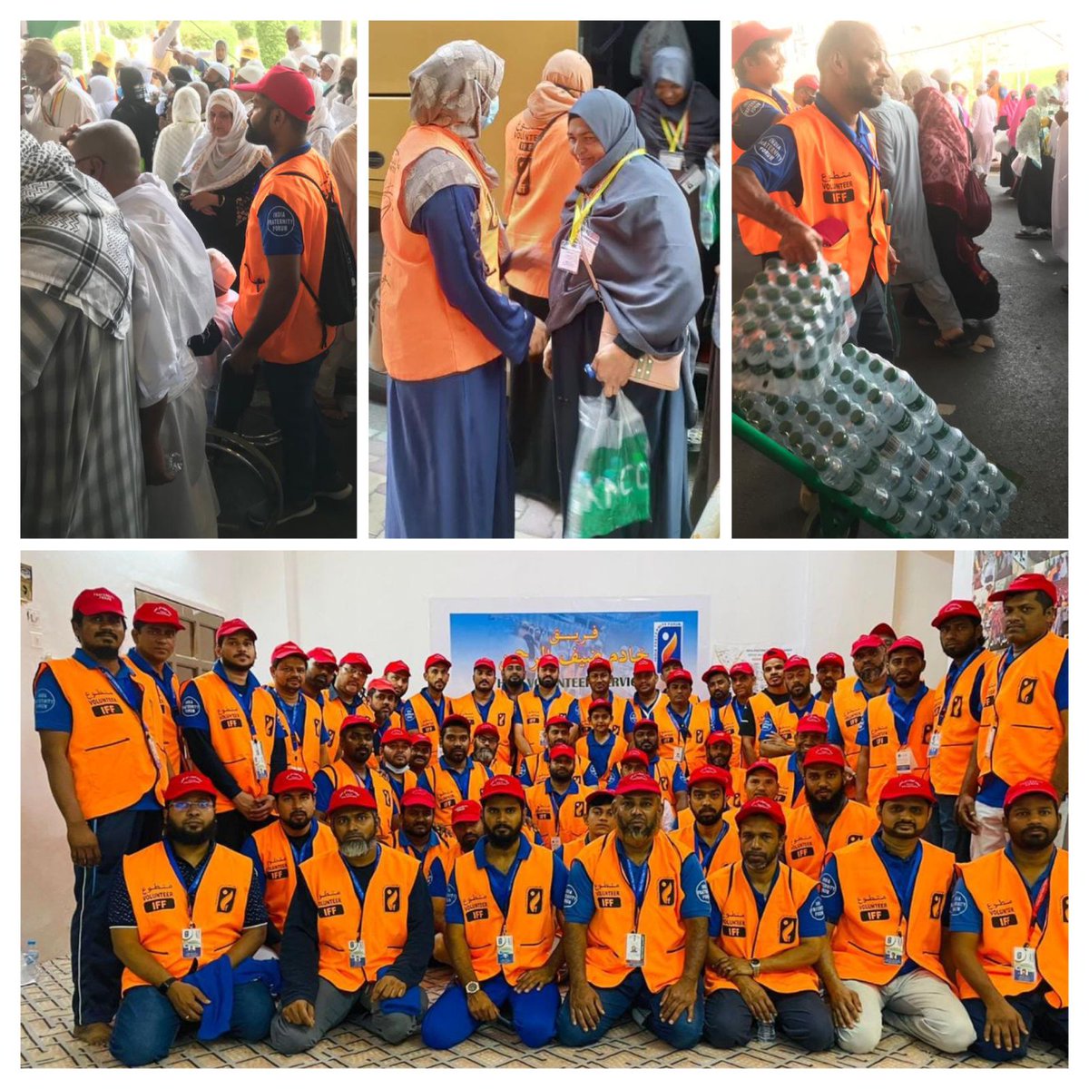 fraternity_ksa's tweet photo. India Fraternity Forum (I.F.F.) is active in the volunteer service of Hajj pilgrims for over twenty years.
At this time of Hajj-2022, IFF team is ready to serve HAJJ pilgrims 24 hours a day.

#Hajj2022 
#IndianFraternityForum
#saudiarabia
#hajj2022
#Hajj
#الحج https://t.co/aHTHzqkUbO
