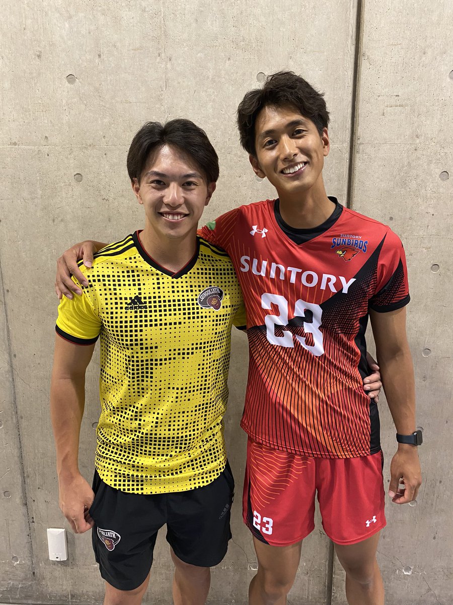 サントリーサンバーズ　柏田樹　ユニフォーム サントリーサンバーズ23 柏田樹 柏田 樹 サントリーサンバーズ大阪