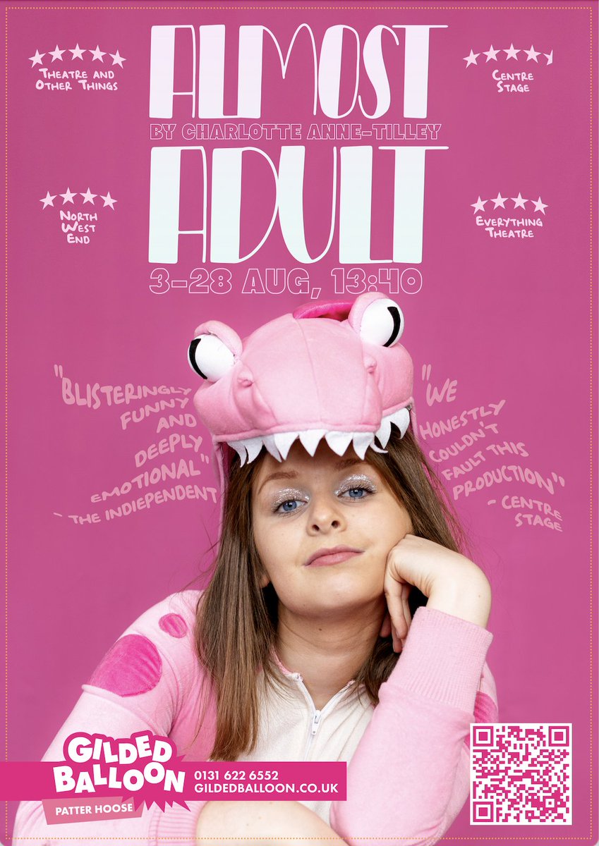 CharAnneTilley's tweet photo. Come see my Fringe debut Almost Adult. It's going to be mind-blowing.
3-28 Aug, 13:40. @Gildedballoon, Snug, Patter Hoose
https://t.co/CZa1AuvmQQ https://t.co/C3dVQgeYVs