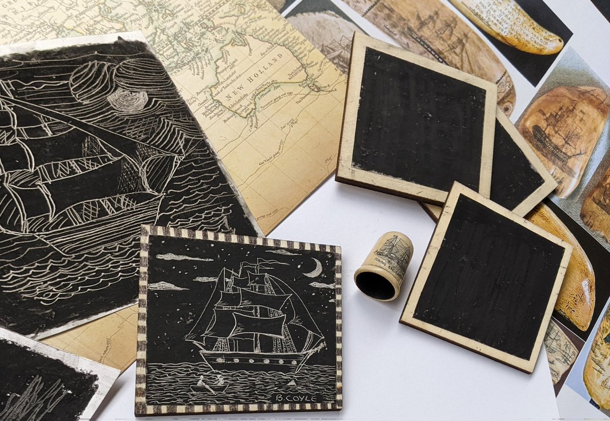 BrendaCoyleArty's tweet photo. Join @BrendaCoyleArty this weekend on board @CuttySark and create a unique piece of Scrimshaw art @fantasticforfam @FamiliesMuseums @ThingsToDoInLon @kidsinmuseums #kidscrafts #History #art #crafts https://t.co/p2qbmNFUUK